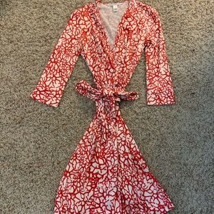 Timeless DVF wrap dress 😍